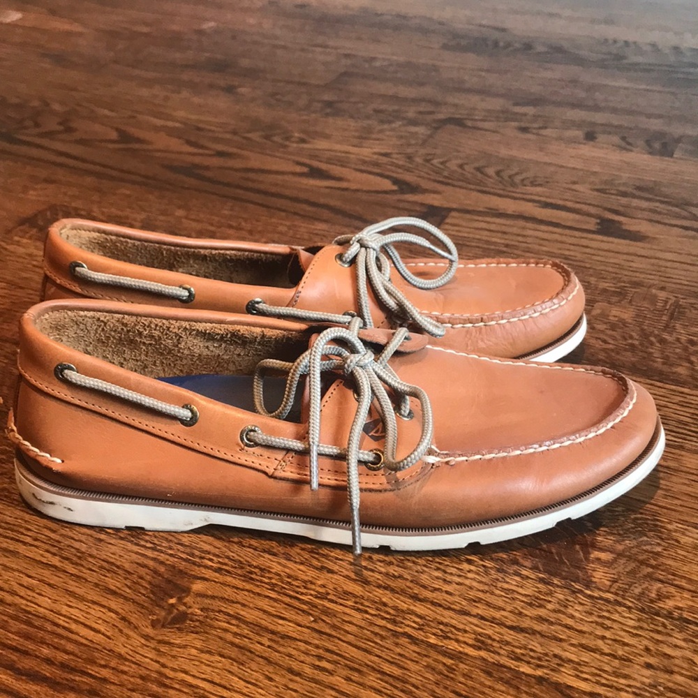 Sperry Top-Sider boat shoes tan men’s size 12